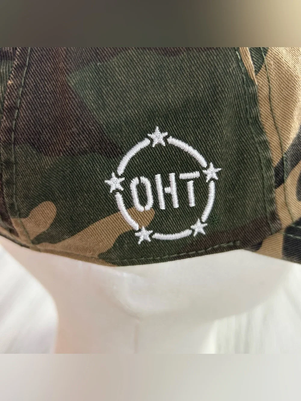 NEW Clemson Tigers Operation Hat Trick OHT Military Appreciation Camouflage Hat